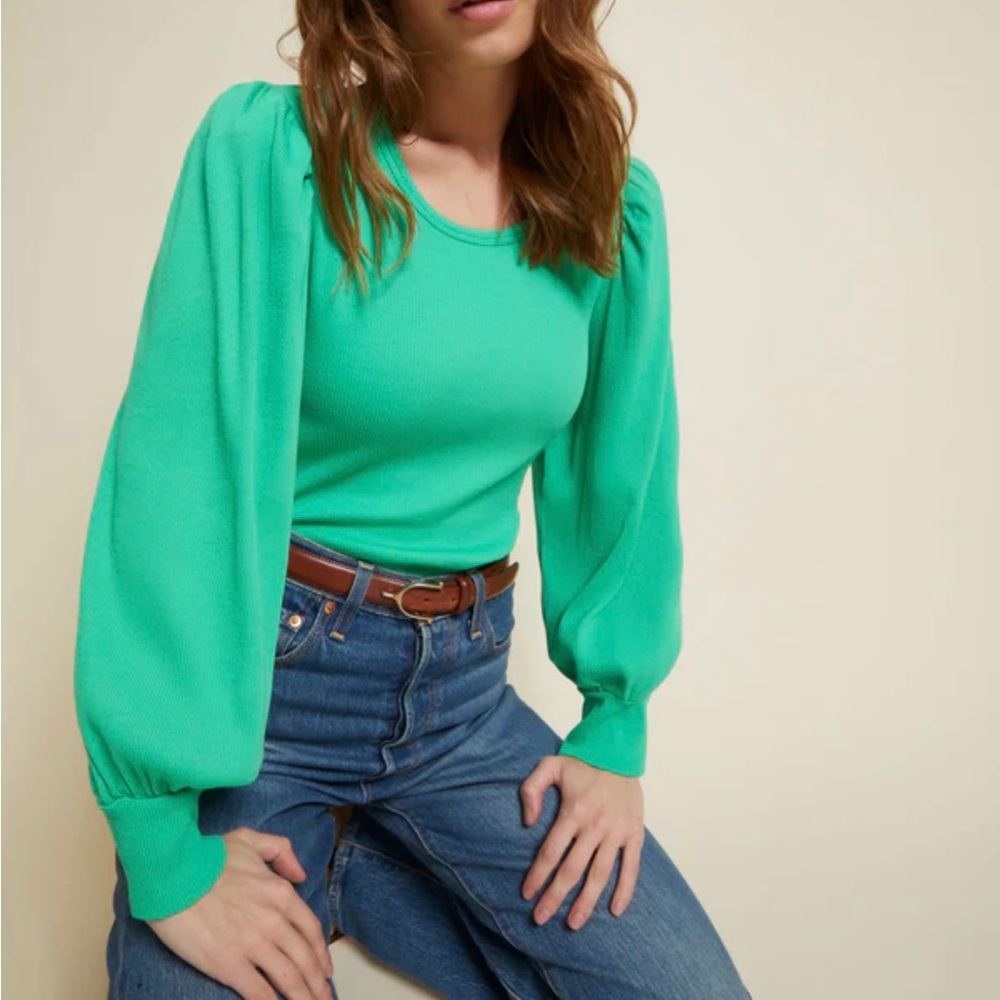 ISO Nation Ltd Katrina long sleeve in grasshopper sz xl or xxl